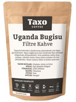 Taxo Coffee Uganda Bugishu Kağıt Filtre Kahve 1 kg Kahve kullananlar yorumlar